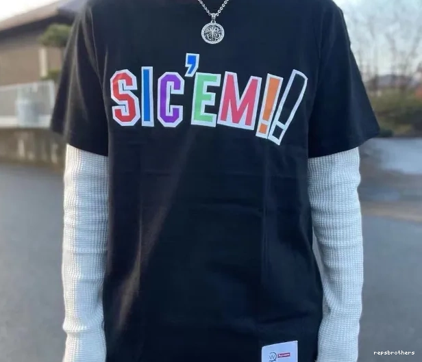 Sic'em! White XL and Tee Color L M Letter  S 21FW Black ￥99 WTAPS 0815